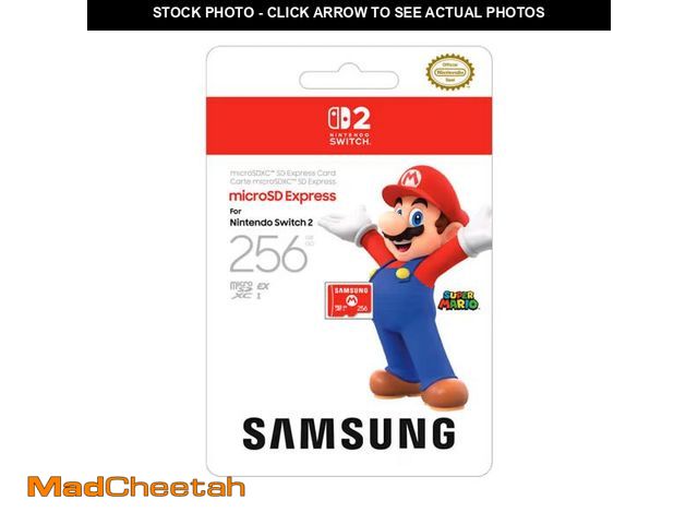 Lot 74-12440184 - Nintendo NSW2SSDE256G Samsung MicroSD Express Card - 256GB - USED