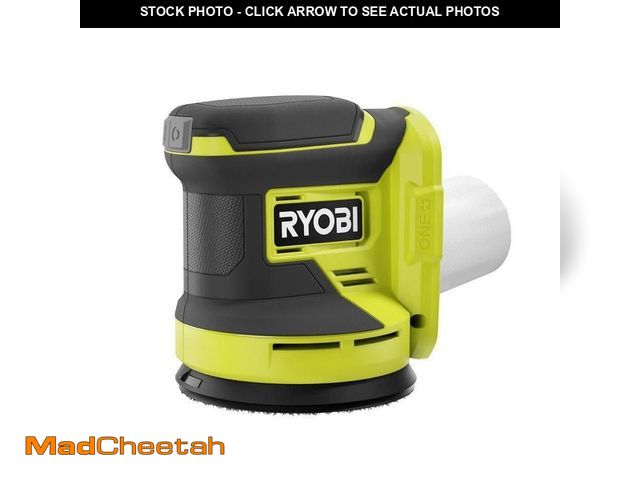 Lot 74-13039475 - RYOBI ONE+ 18V Cordless 5 in. Random Orbit Sander (Tool Only) - UNUSED