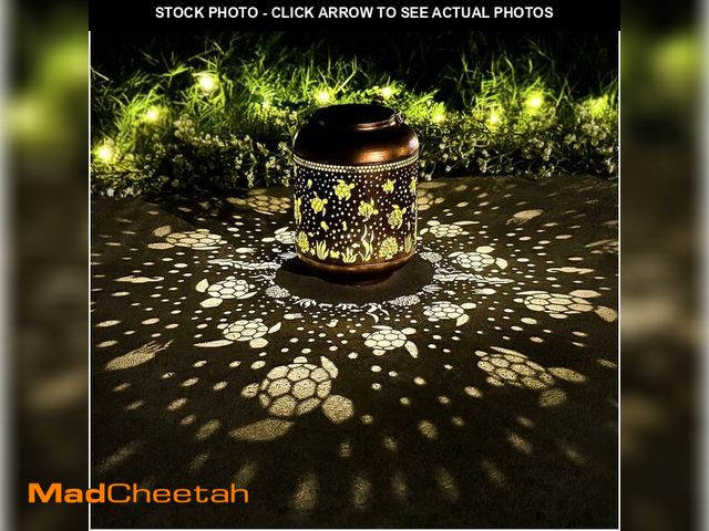 Lot 74-14074552 - Sea Turtle Solar Lanterns Outdoor Waterproof,Hanging Solar Lights Sea Turtle Gifts for Women Men Met...