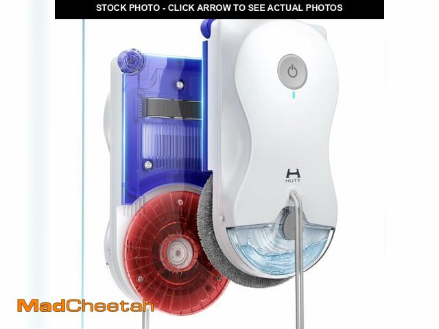 Lot 74-14298119 - HUTT Window Cleaning Robot, 6500Pa Strong Suction Robot Window Cleaner with World-First Round-Square...