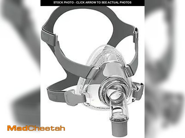 Lot 74-11548468 - CPAP Mask, Universal Full Face CPAP Masks with Headgear, Frame, Elbow/Swivel and Cushion, Universal ...