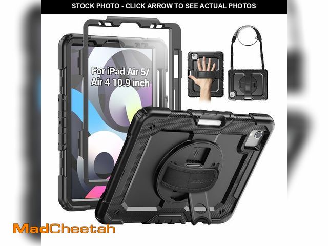Lot 74-14213368 - SEYMAC Case for iPad Air 5th/ 4th Generation 10.9 Inch, Full-Body Shockproof Protective Case with Sc...