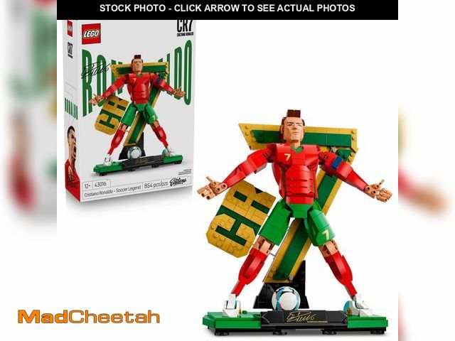 Lot 74-13962547 - LEGO Editions Cristiano Ronaldo Ã¢â¬â Soccer Legend - Building Set for Boys &amp; Girls, Ages 12+...