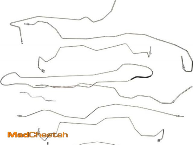 Lot 74-12367406 - Dorman Stainless Steel Brake Line Kit For Select For Ford Models (OE FIX) - UNUSED