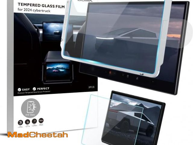 Lot 74-12485684 - SUMK Tempered Glass Screen Protector for Tesla Cybertruck Accessories 2024 2025 18.5 Inches Matte To...