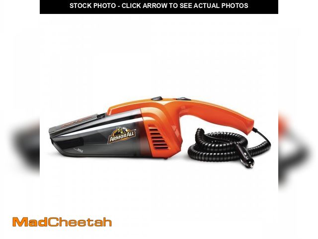 Lot 74-12527575 - Armor All 12V Handheld Vacuum Cleaner - Easy Emptying and Cleaning - UNUSED