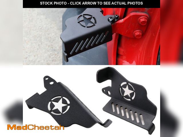 Lot 74-12453512 - Foot Pegs for Jeep Wrangler Door Hinge Front Foot Peg Doors Off for 2007-2025 Jeep Wrangler JK JKU J...