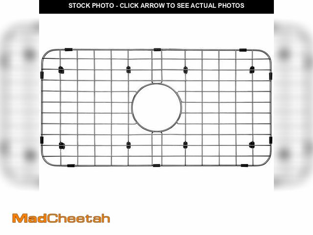Lot 74-13768194 - Serene Valley Sink Bottom Grid 24-1/8" x 12-5/8", Centered Drain with Corner Radius 1-1/2", Sink Pro...