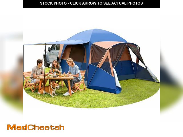 Lot 74-13696520 - Eolzzi 4 Season Extra Large SUV Car Tent for Camping - Waterproof Windproof 5-10 Family Tent, PU3000...