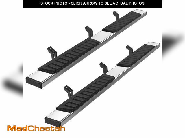 Lot 74-12571974 - KUIPERAUTO 6 inches Running Boards Side Steps Compatible for 2007-2021 Toyota Tundra Crew MAX Cab (4...