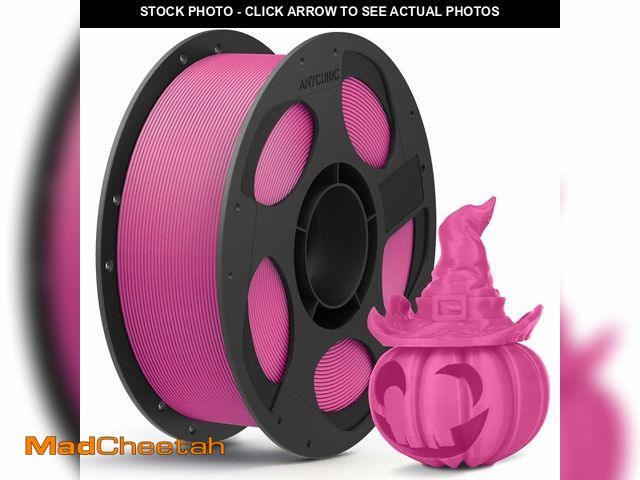 Lot 74-14144575 - ANYCUBIC PLA 3D Printer Filament, 3D Printing PLA Filament 1.75mm Dimensional Accuracy +/- 0.02mm, 1...