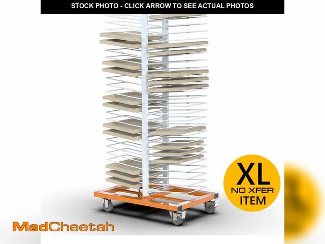 Lot 74-13123064 - Tredre 50 Shelves Paint Drying Rack with 4 Casters for Cabinet &amp; Full-Size Doors, Art Studio Ã¢â...