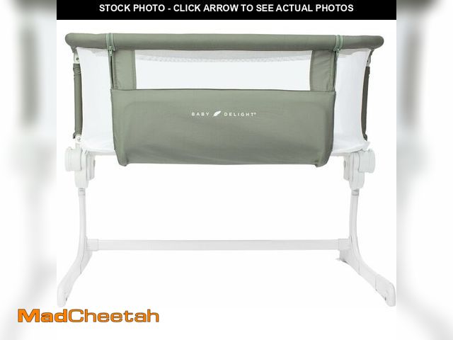Lot 74-12918541 - Baby Delight Beside Me Dreamer Bassinet | Bedside Sleeper &amp; Baby Bassinet | 6-Position Height Ad...