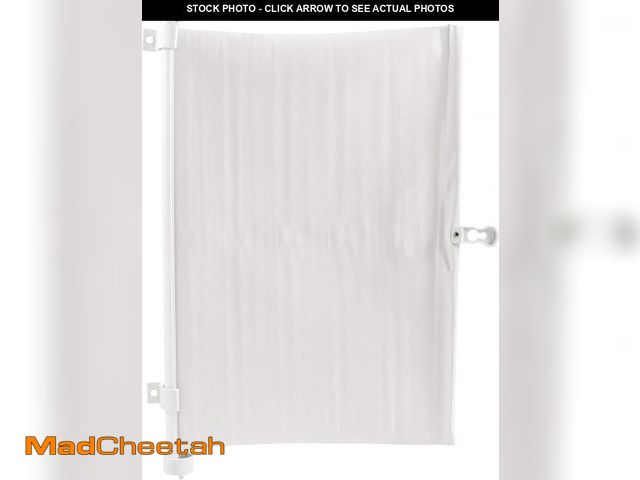 Lot 74-12098091 - Camco 42913 Retractable Lights Out Vent Shade (Cream) - USED