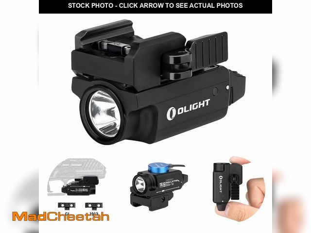 Lot 74-13963944 - OLIGHT PL-Mini 2 Valkyrie Compact Weaponlight, 600 Lumens Tactical Flashlight with Magnetic USB Rech...