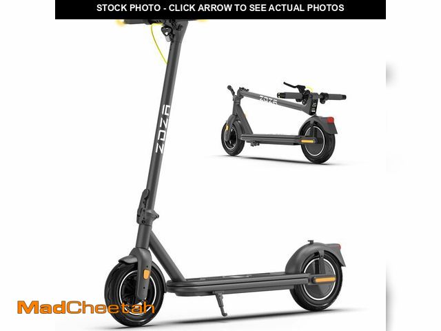 Lot 74-12767621 - Electric Scooter, 500W Motor &amp; 20MPH, 10" Solid Tires, 25.6 Miles Max Range, Escooter for Adults...