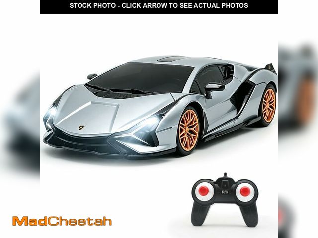 Lot 74-14384431 - QUN XING Remote Control Car 1:24 Officially Licensed 2.4GHZ Rc Cars Lambo Sport Racing Toy Car for K...