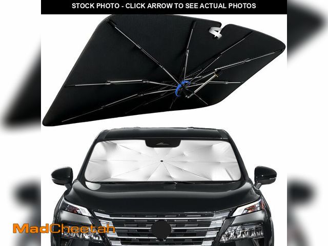 Lot 74-14154880 - Windshield Sun Shade for Nissan Rogue 2021-2026 with 360ÃÂ° Rotating Shaft, Custom Fit Umbrella Sun...