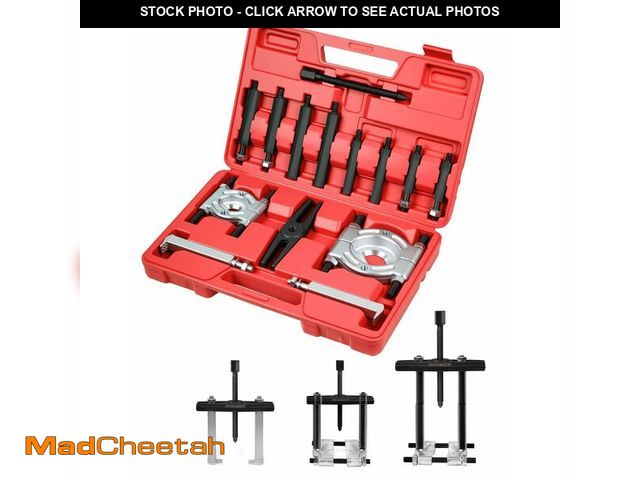 Lot 74-14425214 - DAYUAN 14Pcs Bearing Separator Puller Set, Bearings Splitters Puller Tool - UNUSED