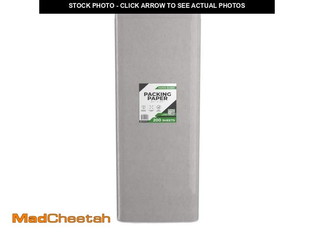 Lot 74-13047834 - Pratt Retail Specialties 24 in. x 24 in. 100% Recycled-Packing Paper (200-Sheets) - UNUSED