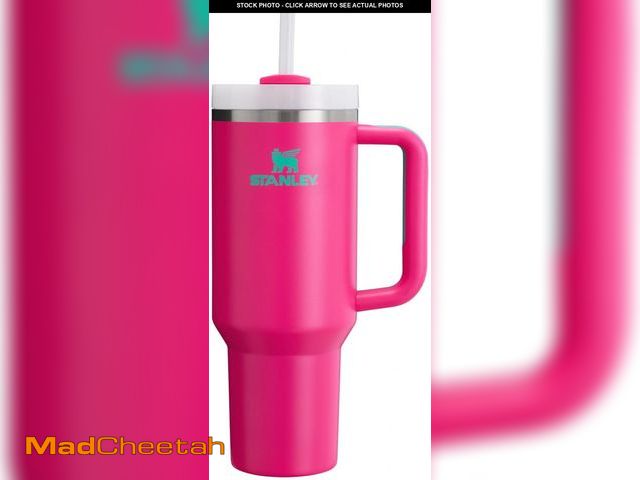 Lot 74-12052366 - Stanley Quencher H2.0 Tumbler with Handle and Straw 40 oz | Flowstate 3-Position Lid | Cup Holder Co...