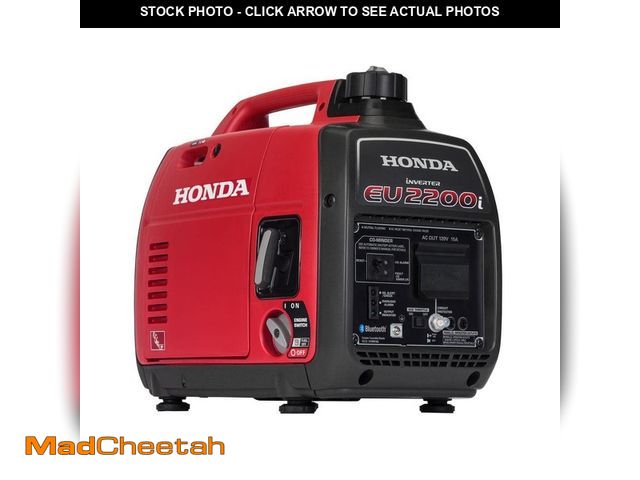Lot 74-14439033 - 2,200-Watt/1,800-Watt Recoil Start Gasoline Powered Inverter Generator with Advanced CO Shutdown - U...