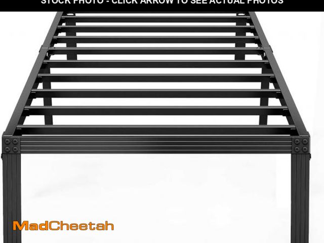 Lot 74-12397106 - ZIYOO Twin XL Bed Frames with Heavy Duty Steel Slat, 14 Inches Platform Bed Frame, Non-Slip Design, ...