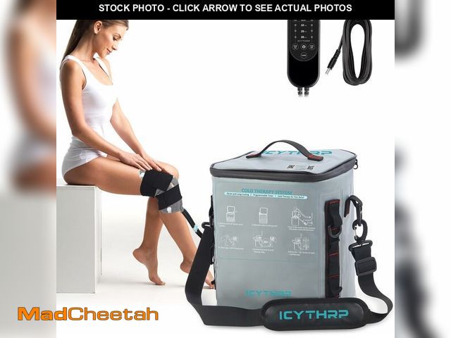 Lot 74-12842506 - ICYTHRP Cold Therapy Machine with Programmable Timer, Portable Ice Machine for Knee After Surgery, K...