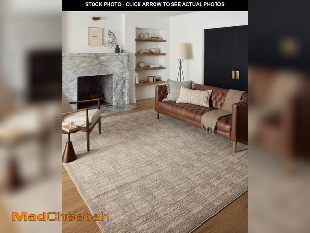 Lot 74-12156719 - Loloi Darby Collection DAR-07 Pebble/Sand 9'-2" x 13' Area Rug - UNUSED