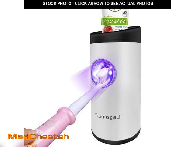 Lot 74-12047728 - Automatic Toothpaste Dispenser - Toothpaste Dispenser for Kids and Adults - Grey - USED