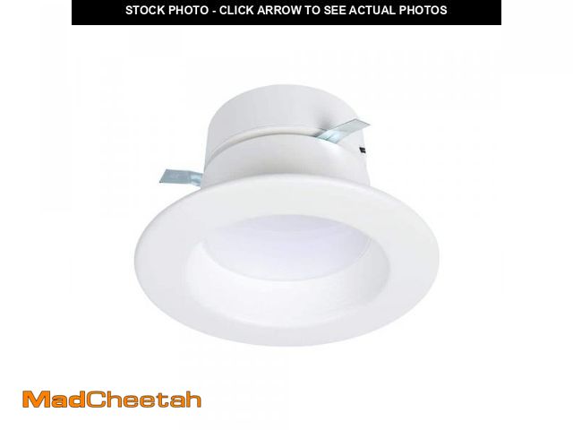 Lot 74-12411572 - HALO RL4 Series 4-inch recessed LED retrofit module Selectable CCT and Lumens, Integrated LED Matte ...