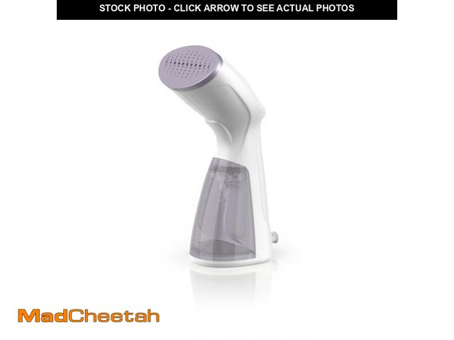 Lot 74-12433735 - BLACK+DECKER Compact Handheld Steamer, HGS012P, 25-Second Heat Up, 1000 Watts, Removes Wrinkles from...