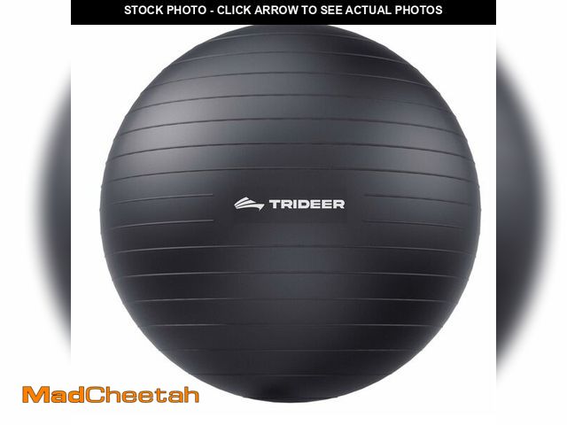 Lot 74-14432926 - Trideer Exercise Ball for Yoga, Pilates &amp; Fitness Ã¢â¬â Stability Ball Equipment for Home Gym...