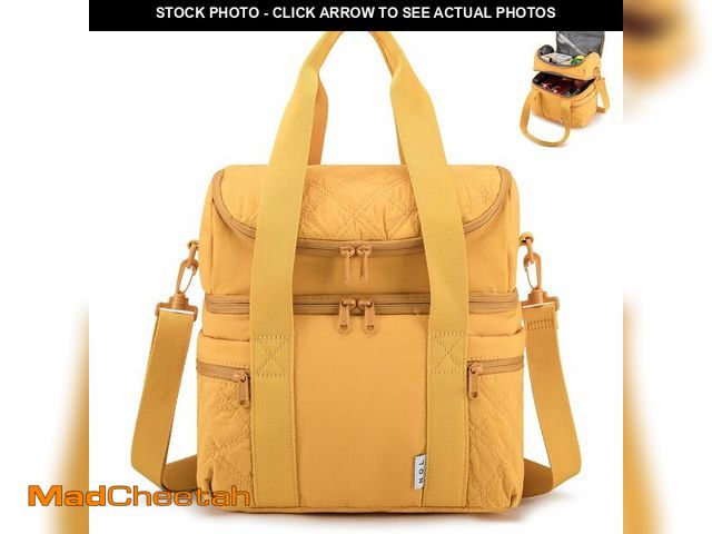Lot 74-14151021 - NOL Natural Organic Lifestyle Lunch Bag for Women - Large Double Deck Insulated Lunch Box Leakproof ...