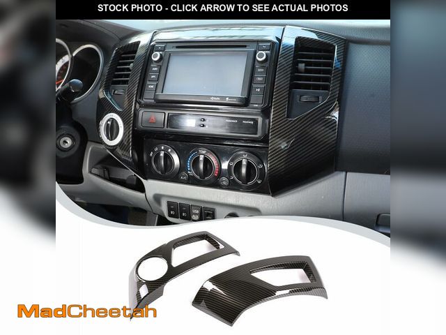 Lot 74-13716921 - LLKUANG Car ABS Central Control Dashboard Air Outlet Frame Cover Trim Compatible with Toyota Tacoma ...