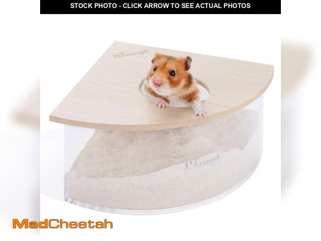 Lot 74-11554372 - Niteangel Animal Sand-Bath Box: - Acrylic Critter's Sand Bath Shower Room &amp; Digging Sand Contain...