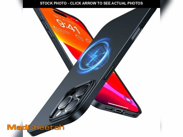Lot 74-13955217 - TORRAS Magnetic Slim-Fit for iPhone 16 Pro Max Case 6.9 inch, Ultra-Thin 16 ProMax Phone Case Compat...