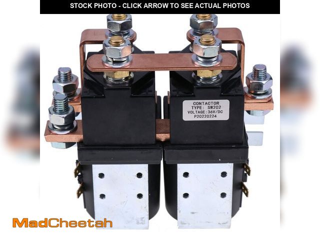 Lot 74-14302355 - Solarhome New SW202 Solenoid Reversing Contactor Compatible with Albright Electric 36V 400A Albright...