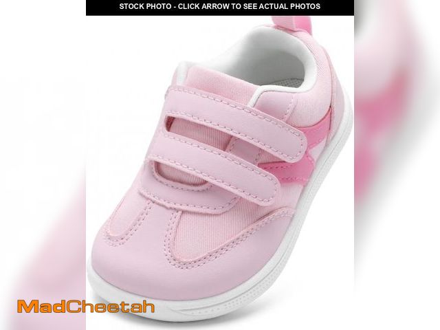 Lot 74-12332068 - STQ KIDS Toddler Wide Shoes Girls Barefoot Walking Sneakers Water Pink Toddler 8 - UNUSED