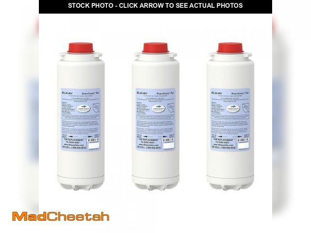 Lot 74-12306062 - Elkay 51300C_3PK Replacement Filter for EZH2O Bottle Filling Stations - UNUSED