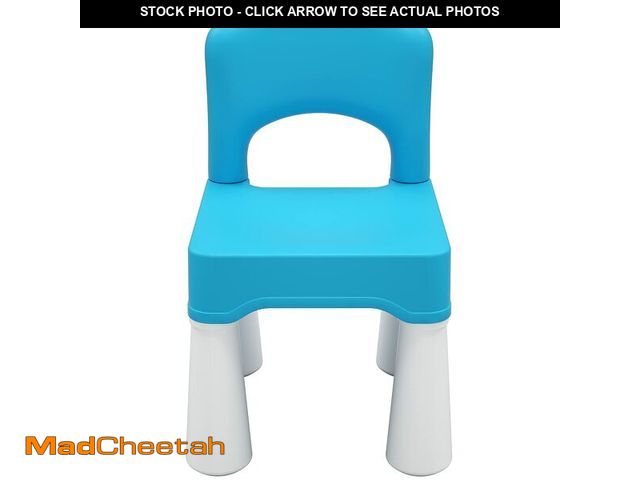 Lot 74-13948236 - burgkidz Toddler Chair for Kids Ages 2-4, Plastic Kids Chair with 9.3" Seat Height, Lightweight &amp...