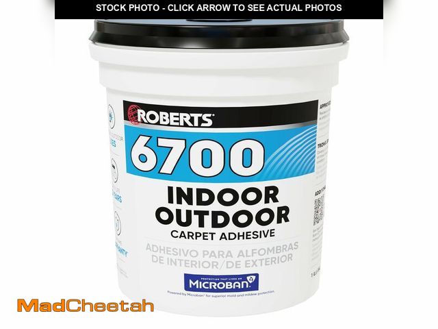 Lot 74-14271868 - ROBERTS 6700-1 1 Gallon Indoor/Outdoor Carpet/Artificial Turf Adhesive - USED