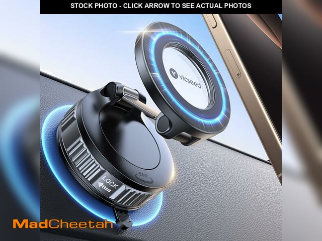 Lot 74-14154497 - VICSEED 2026 Upgraded Car Phone Holder for Magsafe Car Mount [85 LBS Strongest Suction] Vacuum Magne...