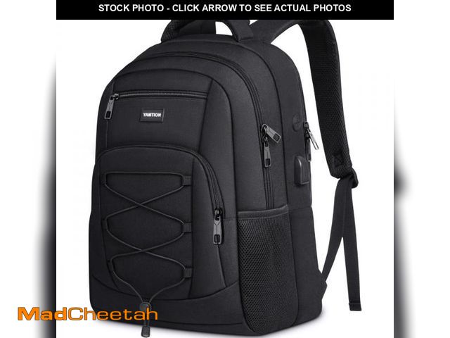 Lot 74-12444629 - YAMTION 17.3 Inch School Backpack for Men and Women,College Bookbag Teens Laptop Backpack Schoolbag ...