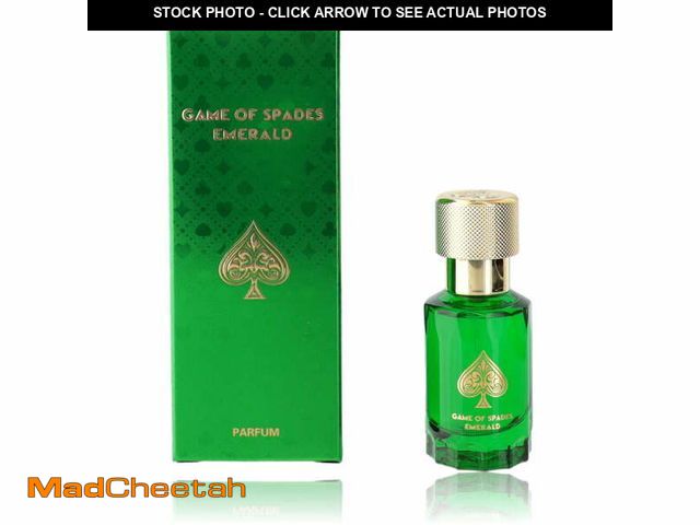 Lot 74-14084925 - Jo Milano Game of Spades Emerald Eau de Parfum, Unisex Fragrance, 0.3 oz Spray - UNUSED