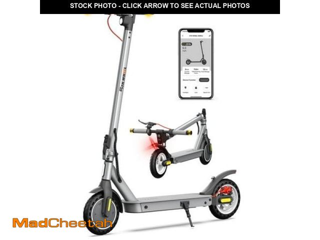 Lot 74-12473471 - 5TH WHEEL W09S 350W Electric Scooter with Turn Signal  8.5Ã¢â¬Â Solid Tires  18mph &amp; 20Miles R...
