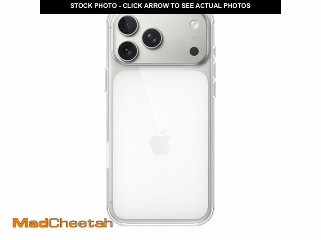 Lot 74-13540163 - Apple iPhone 17 Pro Max Clear Case with MagSafe MagSafe and Camera Control: Lightweight Phone Case, ...