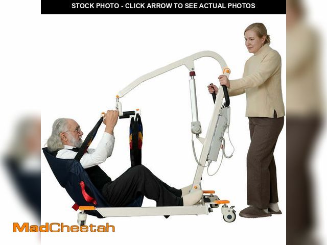 Lot 74-12800895 - VOCIC Collapsible Electric Patient Lift, Floor Lift Assist for Elderly, Medical Transfer Device with...