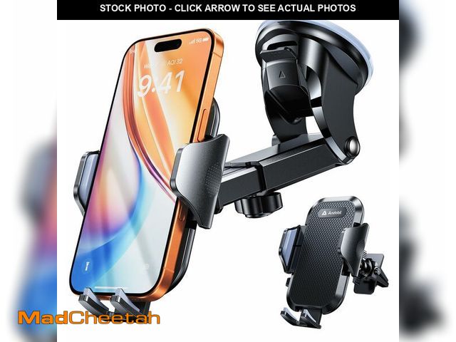 Lot 74-13621874 - andobil 2026 Military-Grade Car Phone Holder [Upgraded Strongest Suction &amp; Clip] Phone Holders f...