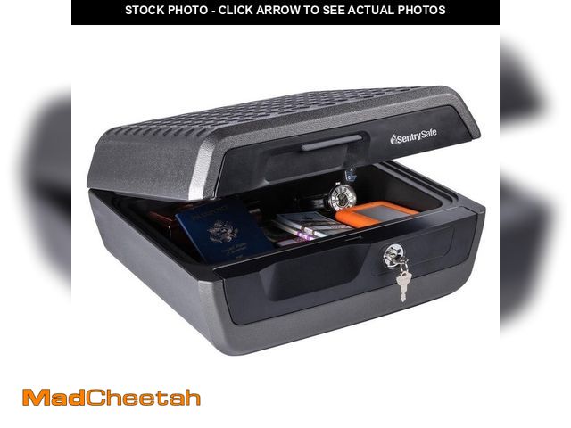 Lot 74-14467263 - SentrySafe 0.36 cu. ft. Fireproof &amp; Waterproof Safe Box - UNUSED